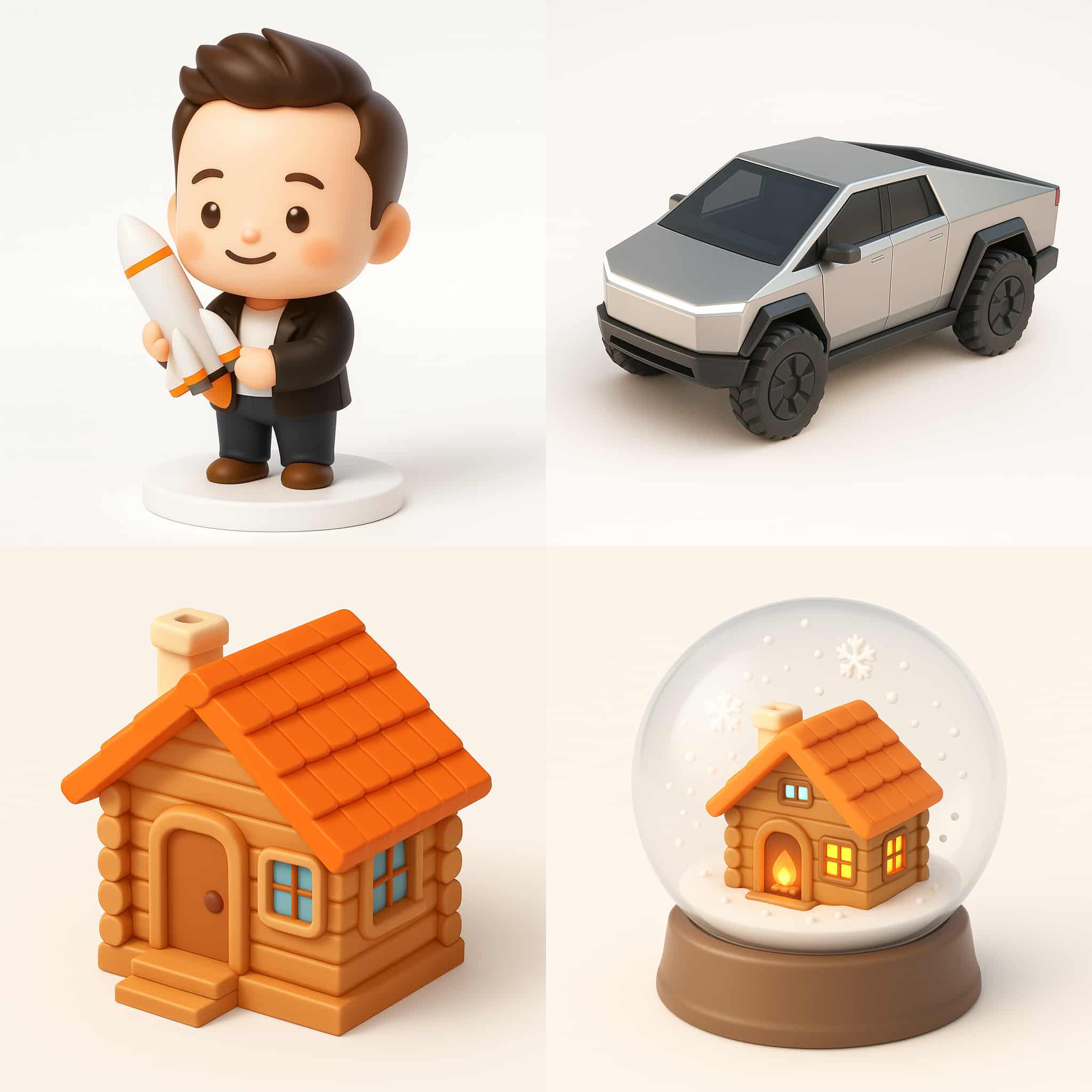 3d cute scene samples