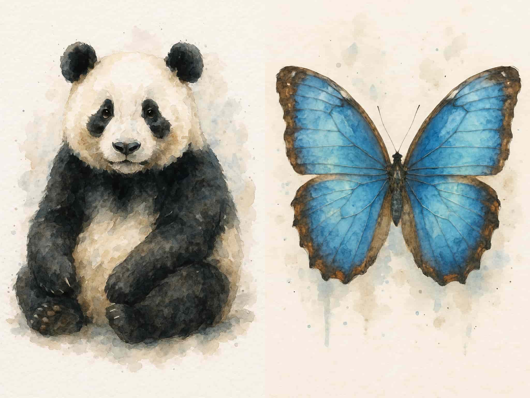 watercolor samples